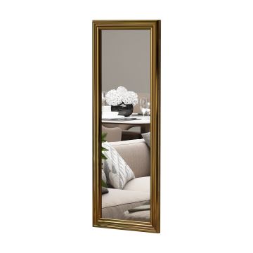 Wall mirror SMOOTH 105x40 cm gold