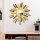 Wall mirror SUN d. 75 cm yellow