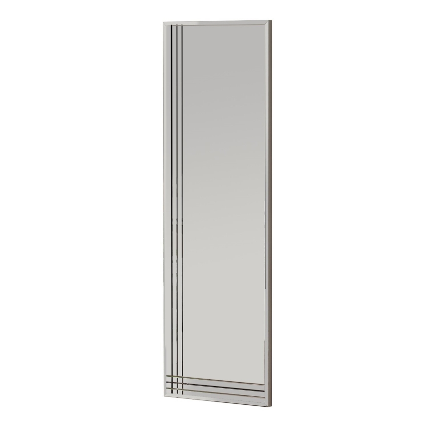 Wall mirror TRIO 120x40 cm chrome