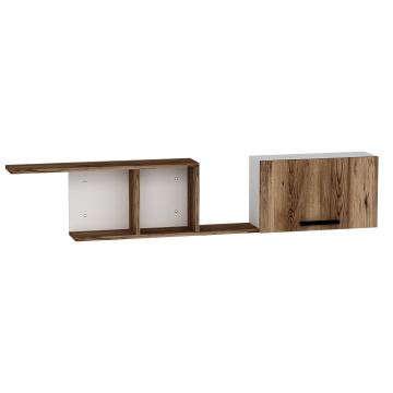 Wall shelf NEWRA 35x150 cm brown