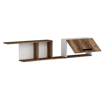 Wall shelf NEWRA 35x150 cm brown