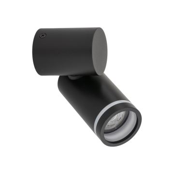 Wall spotlight JET SET 1xGU10/10W/230V black