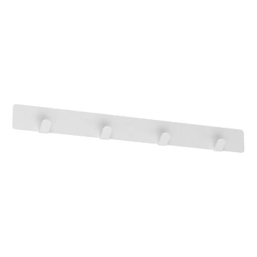 Wall towel holder 40 cm white