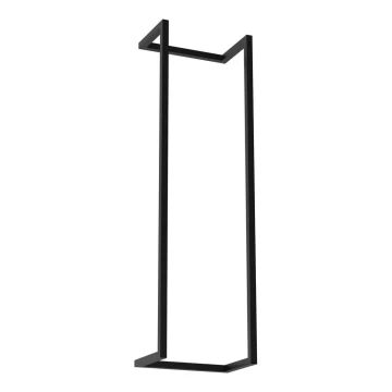 Wall towel holder 78x23 cm black