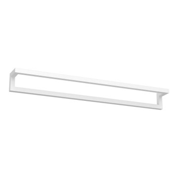 Wall towel holder 7x60 cm white