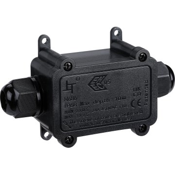 Waterproof junction box 24A/230V IP68