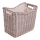 Wicker basket for wood with handles 40x45 cm