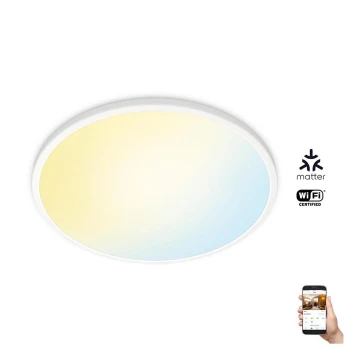 WiZ - LED Dimmable ceiling light SUPERSLIM LED/32W/230V 2700-6500K Wi-Fi white