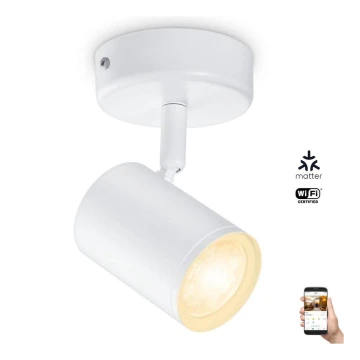 WiZ - LED Dimmable spotlight IMAGEO 1xGU10/4,9W/230V 2700-6500K CRI 90 Wi-Fi white