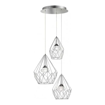 Wofi 12067 - LED Dimmable chandelier on a string AMY 3xLED/8W/230V