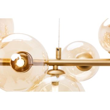 Wofi 6014.10.14.9000 - LED Chandelier on a string VILLA 10xG9/3W/230V gold