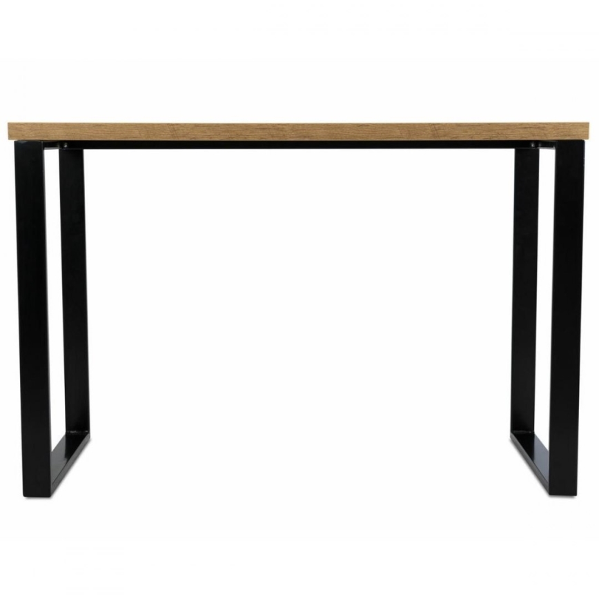 Work table BLAT 120x60 cm black/brown