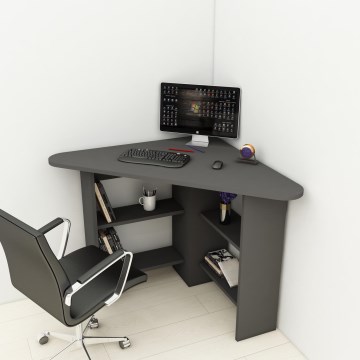 Work table CORNER 73,8x80 cm anthracite