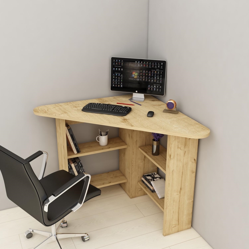 Work table CORNER 73,8x80 cm sapphire oak