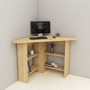 Work table CORNER 73,8x80 cm sapphire oak