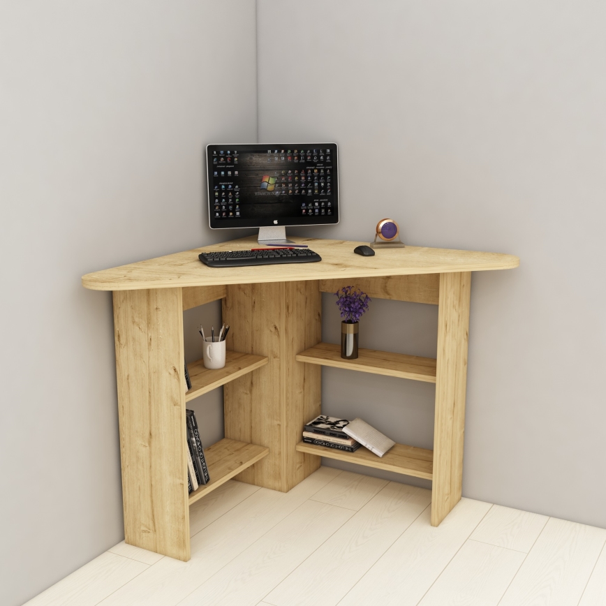 Work table CORNER 73,8x80 cm sapphire oak