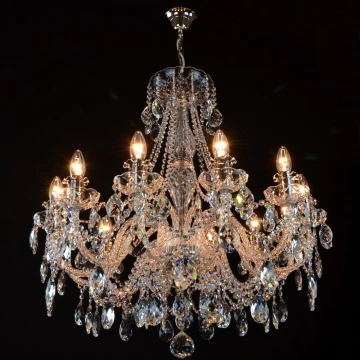 Wranovsky JWZ124122101 - Crystal chandelier on a chain IMPERIAL 12xE14/40W/230V