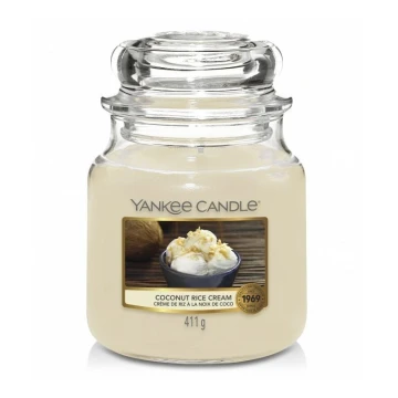 Yankee Candle - Scented candle COCONUT RICE CREAM medium 411g 65-75 hours