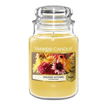 Yankee Candle - Scented candle GOLDEN AUTUMN big 623g 110-150 hours