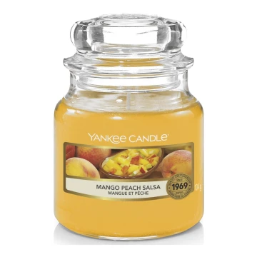 Yankee Candle - Scented candle MANGO PEACH SALSA small 104g 20-30 hours