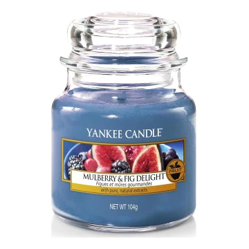 Yankee Candle - Scented candle MULBERRY & FIG DELIGHT small 104g 20-30 hours