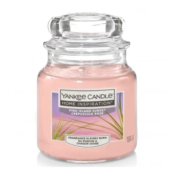 Yankee Candle - Scented candle PINK ISLAND SUNSET small 104g 20-30 hours