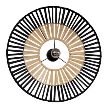 Zambelis 19252 - Wall light 1xE27/40W/230V bamboo/black