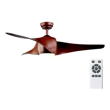 Zambelis 20256 - LED Ceiling fan LED/15W/230V 3000/4000/6000 cherry + remote control