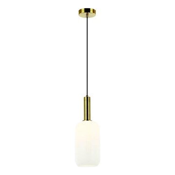 Zambelis 22070 - Chandelier on a string 1xE27/40W/230V d. 15 cm gold