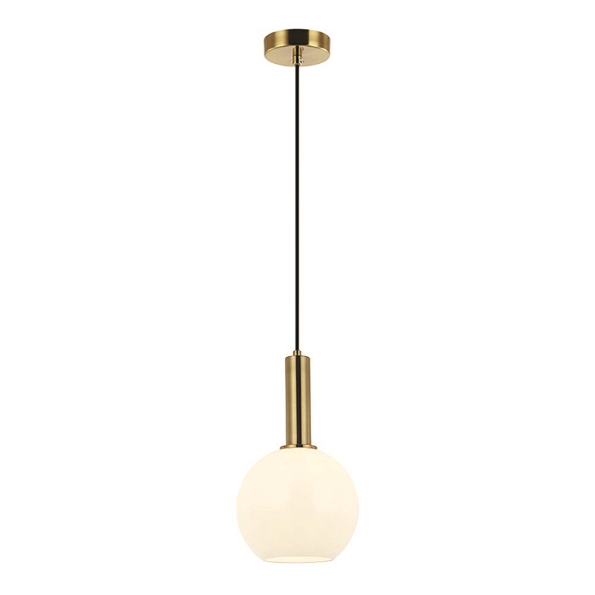 Zambelis 22071 - Chandelier on a string 1xE27/40W/230V d. 20 cm gold