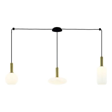 Zambelis 22151 - Chandelier on a string 3xE27/40W/230V gold