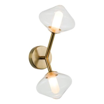 Zambelis 23022 - Wall light 2xG9/5W/230V gold