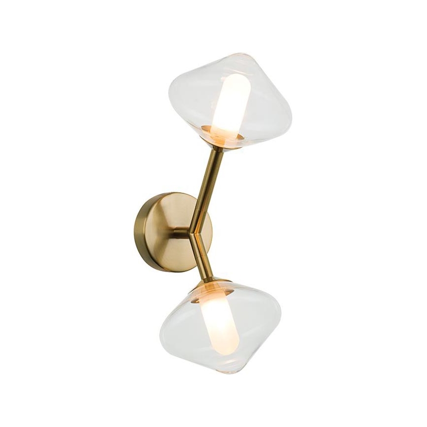 Zambelis 23022 - Wall light 2xG9/5W/230V gold