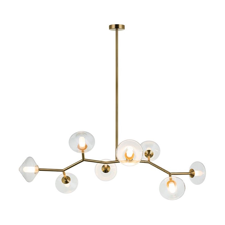 Zambelis 23023 - Chandelier on a pole 8xG9/5W/230V gold