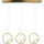 Zambelis 23029 - LED Dimmable chandelier on a string 3xLED/7W/230V 3000K gold