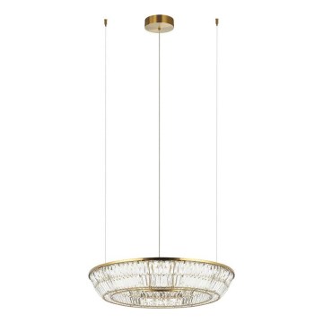 Zambelis 23048 - LED Dimmable crystal chandelier on a string LED/55W/230V CRI 90 3000K d. 80 cm brass