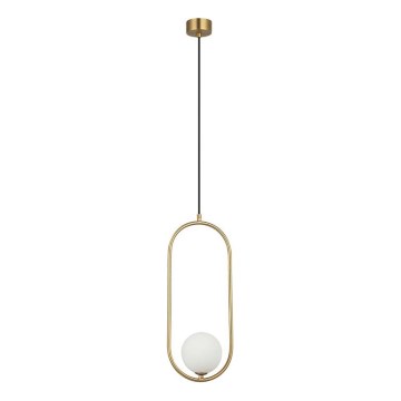 Zambelis 23135 - Chandelier on a string 1xG9/7W/230V 12x20 cm gold