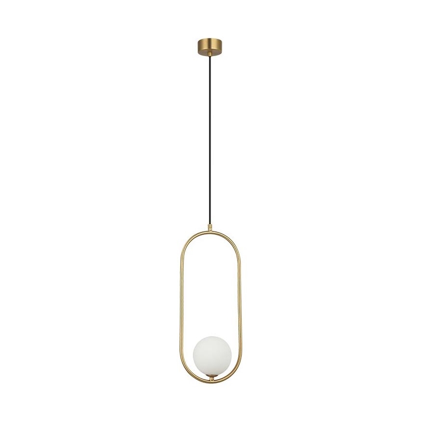 Zambelis 23135 - Chandelier on a string 1xG9/7W/230V 12x20 cm gold