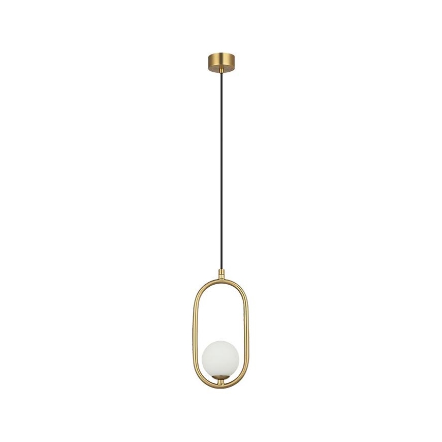 Zambelis 23136 - Chandelier on a string 1xG9/7W/230V 8x11 cm gold