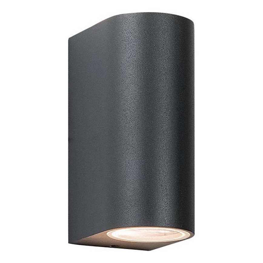 Zambelis E122 - Outdoor wall light 2xGU10/15W/230V IP54 anthracite