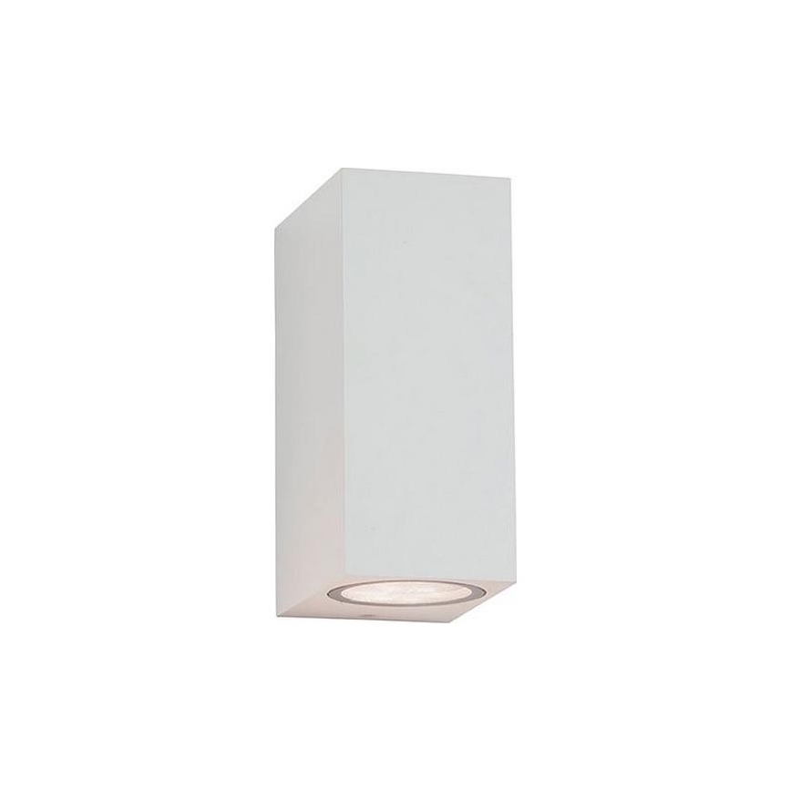 Zambelis E151 - Outdoor wall light 2xGU10/15W/230V IP54 white