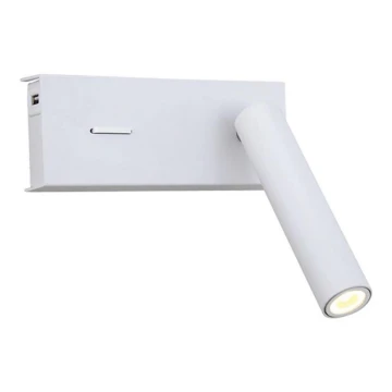 Zambelis H74 - LED Wall light LED/3W/230V USB white