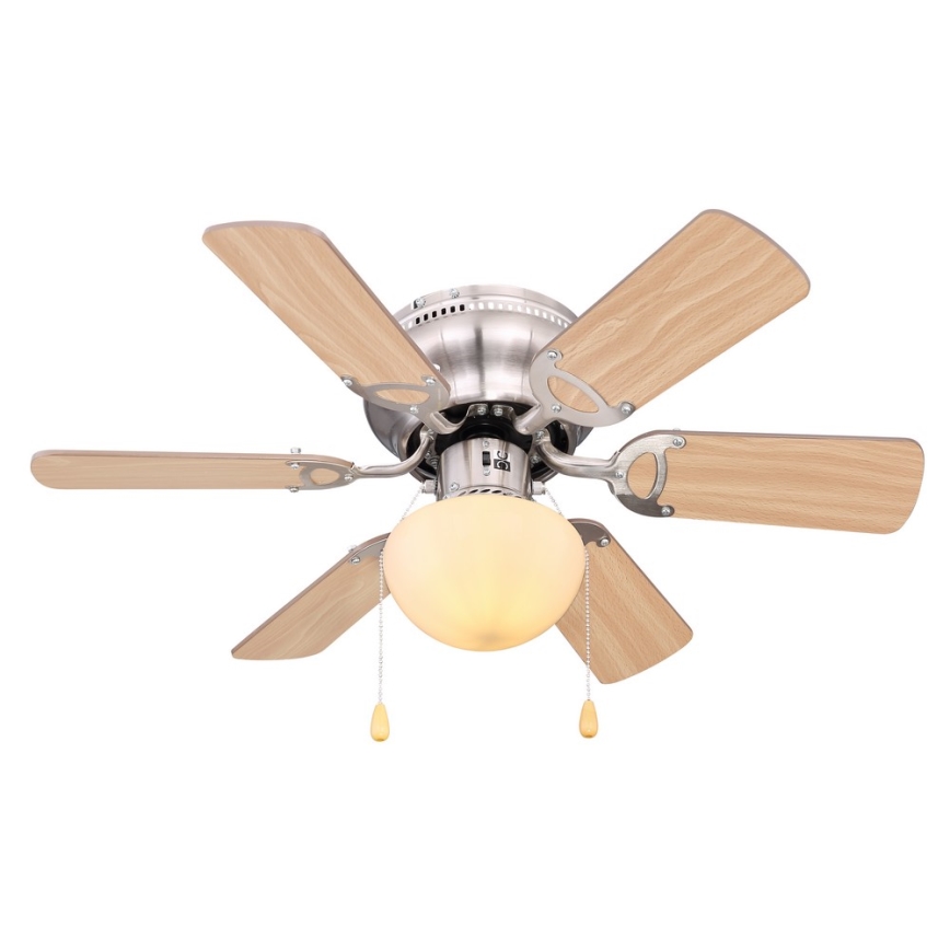 Zeventi - Ceiling fan GALDANA 1xE27/60W/230V