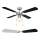 ZEVENTI - Ceiling fan NAVAGIO 1xE27/60W/230V