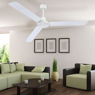 ZEVENTI - Ceiling fan TOFINO white