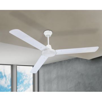 ZEVENTI - Ceiling fan TOFINO white