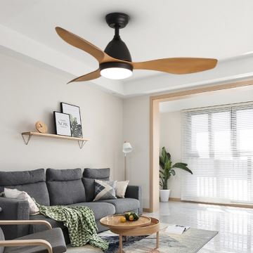 ZEVENTI - LED Ceiling fan MURO LED/18W/230V Wi-Fi Tuya + remote control