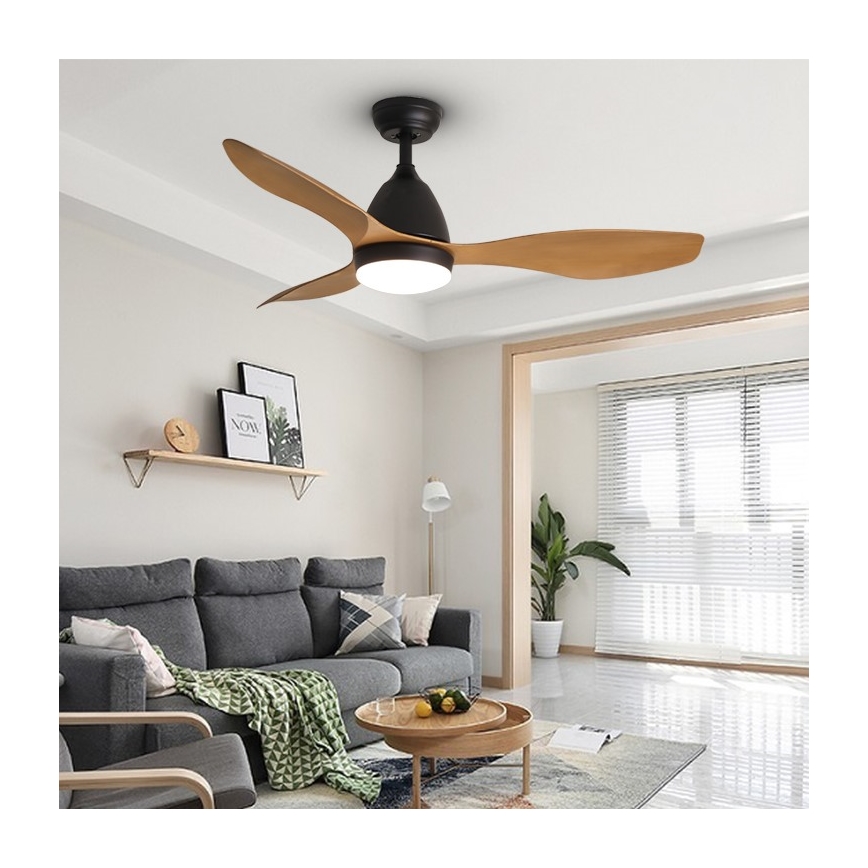 ZEVENTI - LED Ceiling fan MURO LED/18W/230V Wi-Fi Tuya + remote control