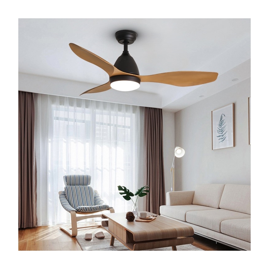 ZEVENTI - LED Ceiling fan MURO LED/18W/230V Wi-Fi Tuya + remote control