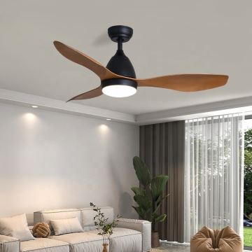 ZEVENTI - LED Ceiling fan MURO LED/18W/230V Wi-Fi Tuya + remote control